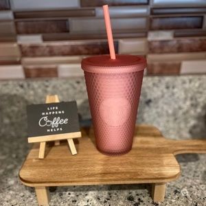 NEW Starbucks limited edition soft pink lemonade grande tumbler